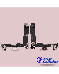 iPhone 15 Plus | Charging Port Flex Cable | Pink | Premium | Replacement Part