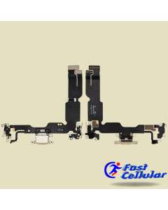 iPhone 15 Plus | Charging Port Flex Cable | Yellow | Premium | Replacement Part