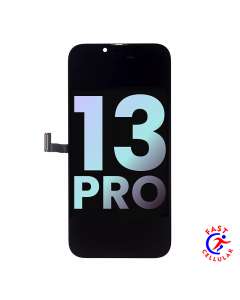 Apple iPhone 13 Pro OLED Screen Digitizer Assembly With Frame (Refurbished) - Black