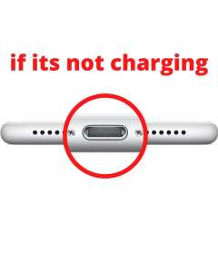 iPhone 7 Charging Port with Flex Cable and Mic (4.7 inches) (Super High Quality) White