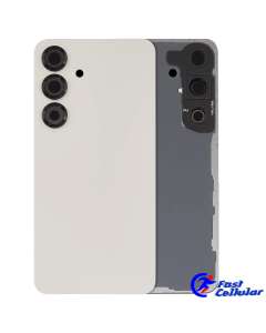Back Cover Glass With Camera Lens For Samsung Galaxy S25 5G (Premium) - Pink Gold