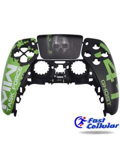 PlayStation 5 | PS5 | Top Faceplate | Call of Duty 2 Green Design | Pre-Owned | Replacement Part