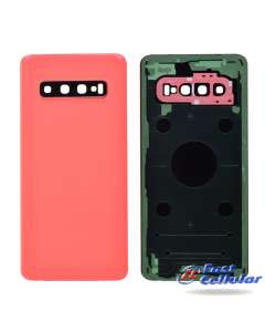 Back Cover for Samsung Galaxy S10 G973 - Orange (High Quality)
