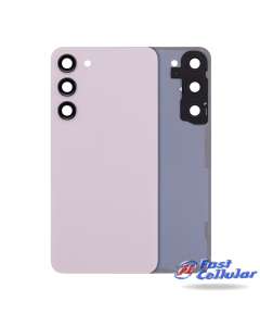Back Cover with Camera Glass Lens and Adhesive Tape for Samsung Galaxy S23 S911 (for SAMSUNG) - Lavender