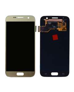 Samsung Galaxy S7 G930 LCD with Touch Screen Digitizer (No Frame) - Gold