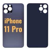 Back Glass Cover for iPhone 11 Pro (5.8 inches) - Black (High Quality)