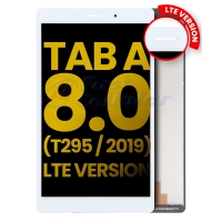 LCD ASSEMBLY WITHOUT FRAME COMPATIBLE FOR SAMSUNG GALAXY TAB A 8.0" (2019) (T295) (LTE VERSION) (WHITE)
