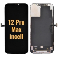 iPhone 12 Pro Max LCD Screen Digitizer Assembly With Frame (6.7 inches) (INCELL RJ) - Black A2411 A2342 A2410 A2412