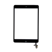 Touch Screen Digitizer Assembly with IC Control Circuit Logic Board and Home Button for iPad mini 1/ 2 (High Quality) - Black
