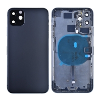 Back Housing with Small Parts Pre-installed for iPhone 11 Pro - Black