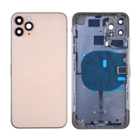 Back Housing with Small Parts Pre-installed for iPhone 11 Pro Max - Gold