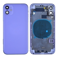 Back Housing with Small Parts Pre-installed for iPhone 11 (if it is broken) - Purple
