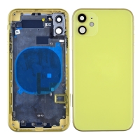 iPhone 11 Back Housing with Small Parts installed (6.1 inches ) - Yellow