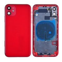 iPhone 11 Back Housing with Small Parts installed (6.1 inches ) - Red