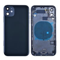 iPhone 11 Back Housing with Small Parts installed (6.1 inches ) - Black - A2111 | A2221 | A2223