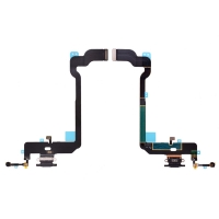 iPhone XS Charging Port with Flex Cable (5.8 inches)(Super High Quality) Black