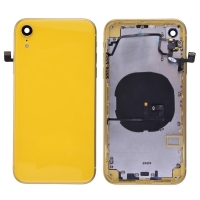 iPhone XR Back Housing with Small Parts Pre-installed (6.1 inches)(High Quality) - Yellow
