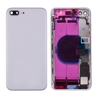 iPhone 8 Plus Back Housing with Small Parts Pre-installed (High Quality) - White