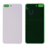 iPhone 8 Plus Back Glass (5.5 inches) White (Big Hole) High Quality