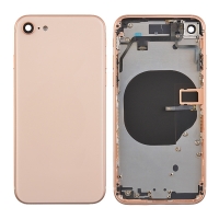 iPhone 8 Back Housing with Small Parts Pre-installed (High Quality) - Gold A2275 A2296 A2298 A1863 A1905 A1906