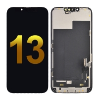 LCD Screen Digitizer Assembly With Frame for Apple iPhone 13 (JK Incell) - Black