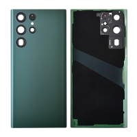 Back Cover with Camera Glass Lens and Adhesive Tape for Samsung Galaxy S22 Ultra 5G S908 (for SAMSUNG) - Green