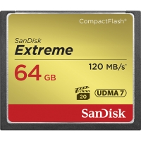 SanDisk Extreme 64GB 120 MB/s UDMA CF Card (Pre-owned)
