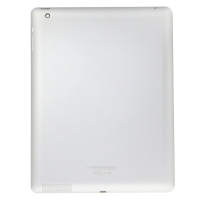 iPad 4 Back Housing, Rear Door Replacement Part for iPad 4 - Metal Silver (Wi-Fi model) A1458