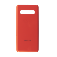 Back Cover for Samsung Galaxy S10 G973 - Orange (High Quality)