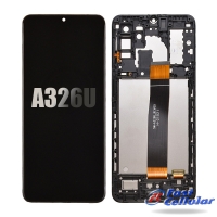 For Samsung Galaxy A32 5G (2021) A326U LCD Screen Digitizer Assembly with FRAME (America Version) - Black