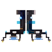 iPhone XR Charging Port with Flex Cable (6.1 inches)(Super High Quality) Blue
