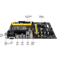 BIOSTAR TB250-BTC LGA 1151 Intel B250 SATA 6Gb/s USB 3.0 ATX Motherboard for Cryptocurrency Mining (BTC)