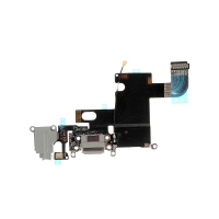 Charging Port with Flex Cable, Mic, Antenna Wire and Earphone Jack for iPhone 6 (4.7 inches) -White