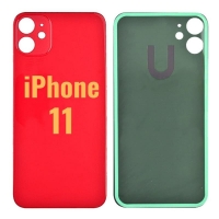 iPhone 11 Back Glass replacement part if it is broken (6.1 inches)(High Quality) - Red