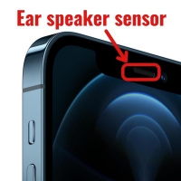 Earpiece Speaker with Proximity Sensor Flex Cable for iPhone 12 iPhone 12 Pro (6.1 inches) - A2341 A2408 A2406 A2407 A2172 A2402 A2404 A2403