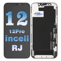 LCD Screen Digitizer Assembly With Frame for iPhone 12 / 12 Pro (RJ Incell) - Black