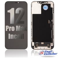 iPhone 12 Pro Max LCD Screen Digitizer Assembly With Frame (6.7 inches) (INCELL JK) - Black A2411 A2342 A2410 A2412
