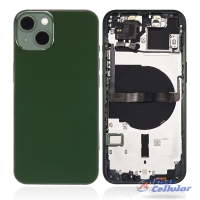 Back Housing with Small Parts Pre-installed for iPhone 13 (for America Version) - Green