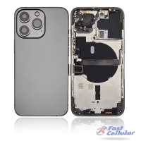 BACK HOUSING With SMALL COMPONENTS PRE-INSTALLED COMPATIBLE FOR IPHONE 13 PRO (GRAPHITE) A2483 A2636 A2639 A2640 A2638