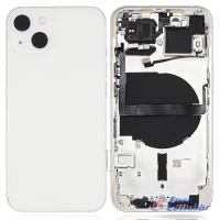 Back Housing with Small Parts Pre-installed for iPhone 13 (for America Version) - White