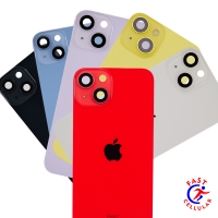 BACK GLASS WITH STEEL PLATE WITH MAGSAFE MAGNET PRE-INSTALLED COMPATIBLE FOR IPHONE 14 (6 COLORS)