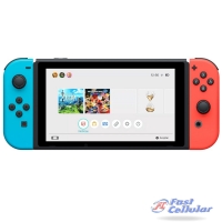 Nintendo Switch Console black (Pre-owned) Red/Blue