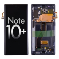 Samsung Galaxy Note 10 Plus N975 OLED Screen Display with Digitizer Touch Panel and Frame - Aura Black