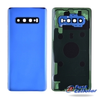 Back Cover for Samsung Galaxy S10 G973 - Blue (High Quality)