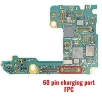 Mainboard Flex FPC Connector Compatible For Samsung Galaxy S21 5G / S21 Plus 5G / S21 Ultra 5G (60 Pins) (charging port fpc On Motherboard)