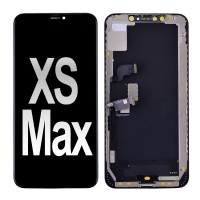 iPhone XS Max OLED Screen Display with Touch Digitizer Panel and Frame (OLED SOFT) MX - Black