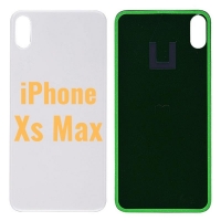 iPhone XS Max Back Glass Cover (6.5 inches) - White (High Quality)