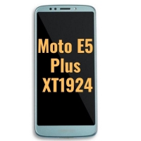 LCD Screen Display with Touch Digitizer Panel and Frame for Motorola Moto E5 Plus XT1924 - Blue