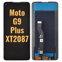 LCD Screen Digitizer Assembly for Motorola Moto G9 Plus XT2087-1 - Black