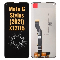 LCD Screen Digitizer Assembly for Motorola Moto G Stylus (2021) XT2115 - Black